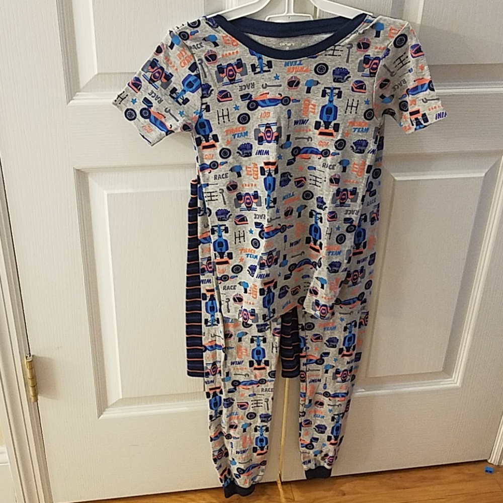 Carter's 3 Piece Race Car Pajama Set